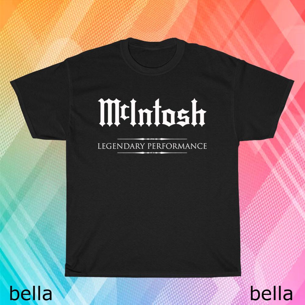 New McIntosh Amplifiers Legendary Performance Logo T-Shirt Funny Size S to 5XL M