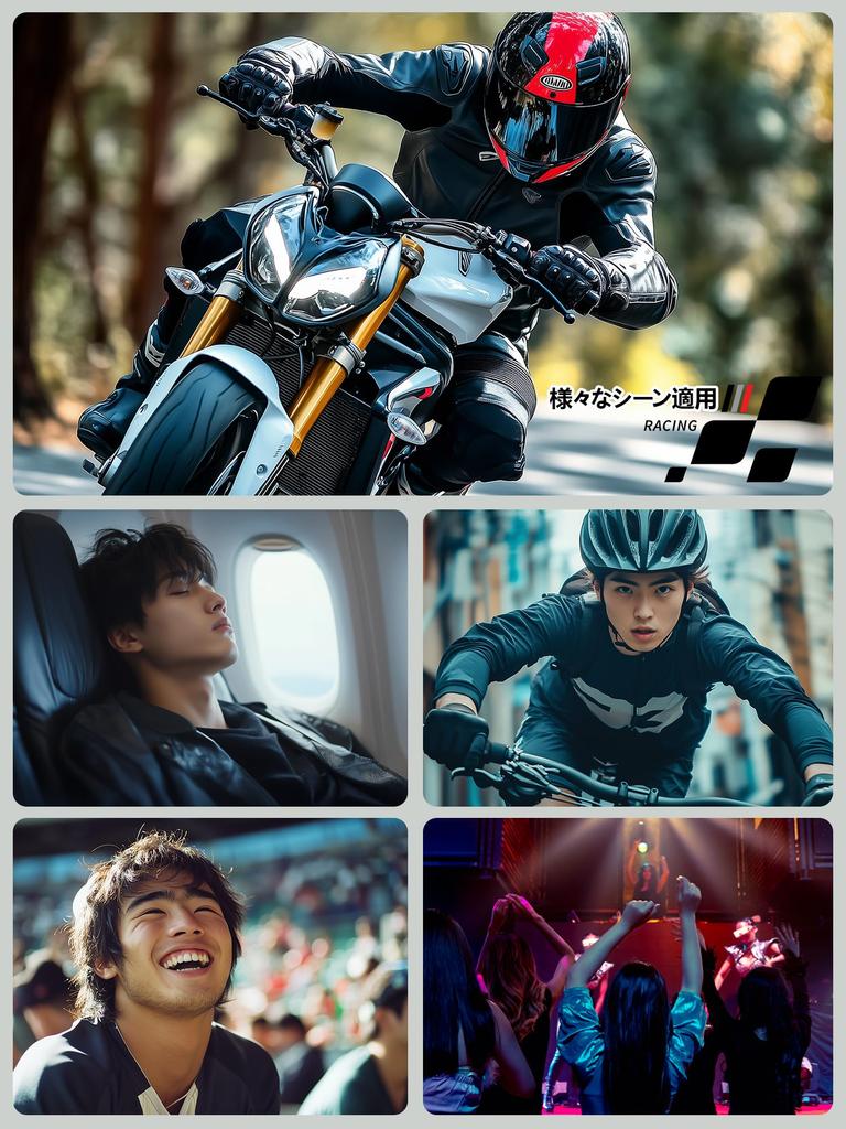 Quietide Motorcycle 2 Motorsport Reduce and Wind Prevent Hearing for Racers and Washable and Reusable Ear Includes Carrying and Japanese Q47 Gold and