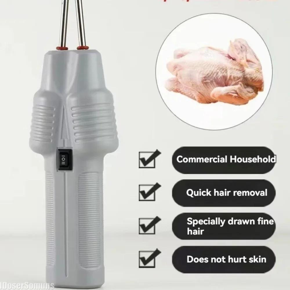 Elektrische Hühnerrupfmaschine, elektrische Geflügelfederrupfmaschine, tragbares Handgerät, automatisches Geflügel-Kurzhaarrupfwerkzeug