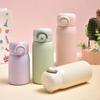 Pop-up Lock Mini Thermos Cup 220/320ml Insulated Pocket Cup Thermal Coffee Mug Vacuum Flask  Girls