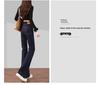 Women's High-Waisted Micro-Flare Jeans - Velvet-Lined, Slim-Fit, Body-Shaping for Petite Frames, Perfect for Autumn and Winter.