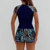 Women S Printed Tankini Swimwear Sports Bathing Suit Set
