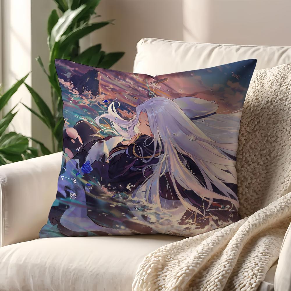 Game Azur Lane cute cushion cover Pillow Cover Decoration Room Home Sofa living Office Car Nordic Simplicity