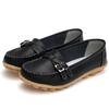 Fashion Autumn winter new white shoes casual flat heels breathable comfortable for middle-aged elderly people women's flat shoes