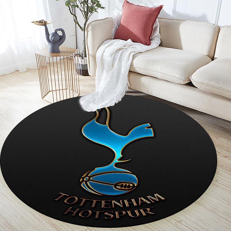 Spurs pattern round rug,Carpet Rug for Living Room Bedroom Playroom ,Non-slip Floor Mat,Holiday Gifts and Birthday Gifts.