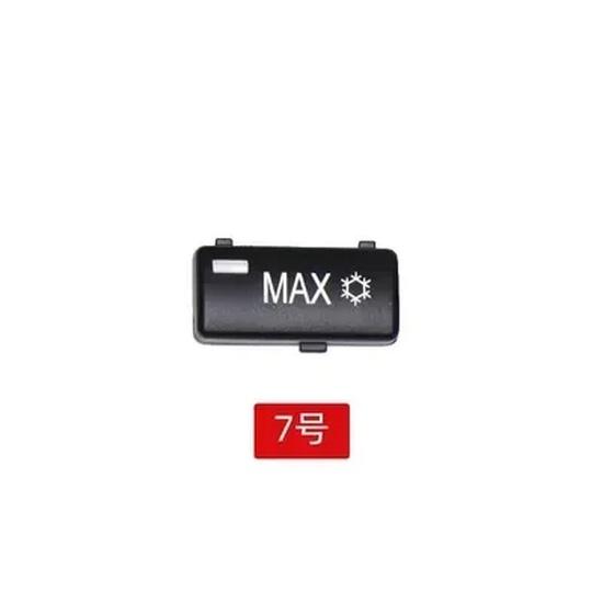 For BMW E39 E53 Car Center Console Climate A/C Control Panel Switch Buttons Cover Caps Key Replacement For BMW 5 Series X5
