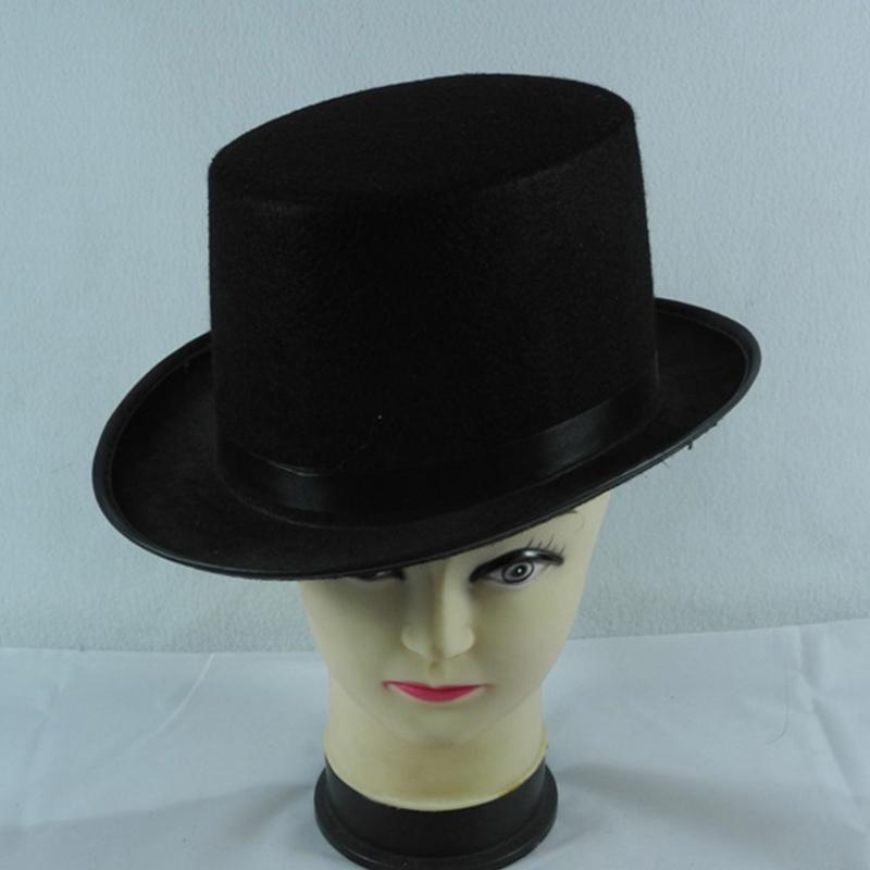 Magician Roleplay Cosplay Costume Outfit Set Halloween Magician Dress Up Top Hat Magic Cape Magic Wand Glasses Gloves