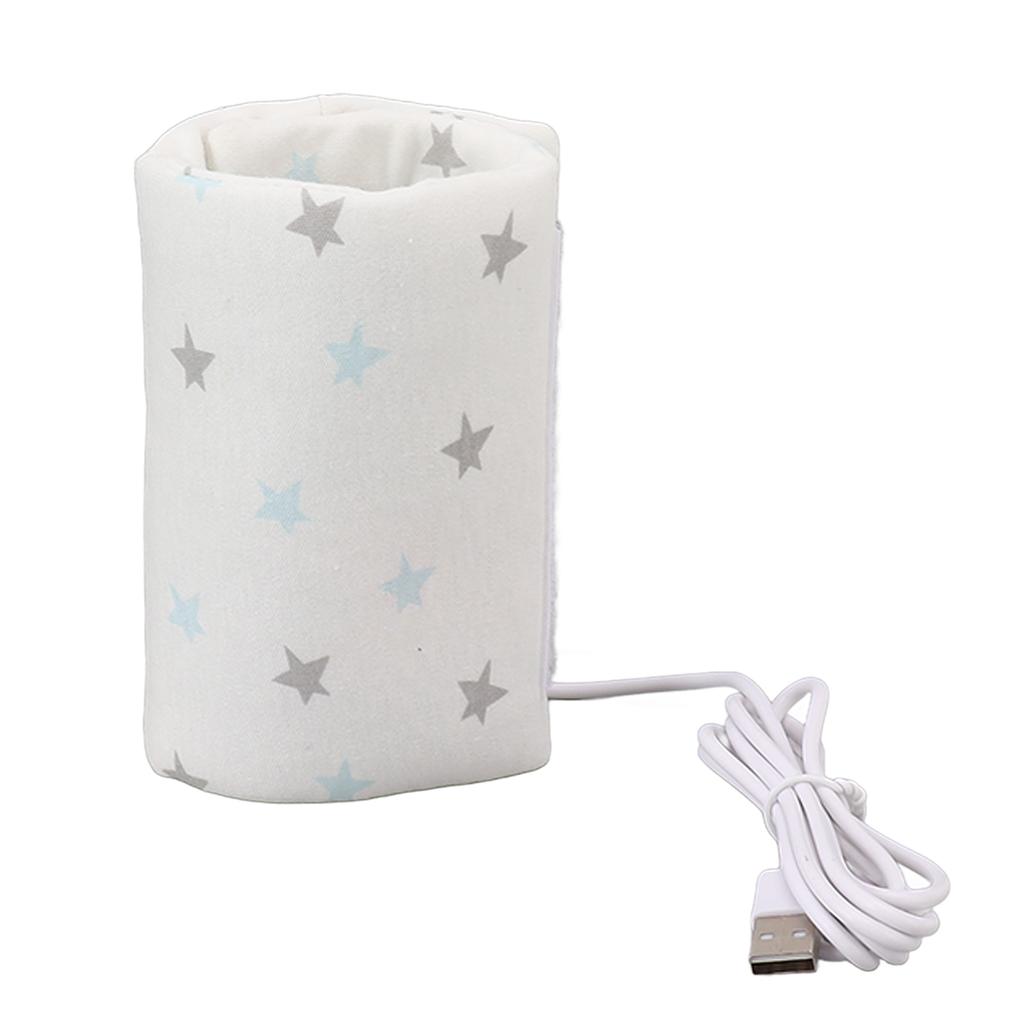 Flaschenwärmer USB Konstante Temperatur Schnellheizung Isoliert Baby-Milchflaschenwärmer Stern