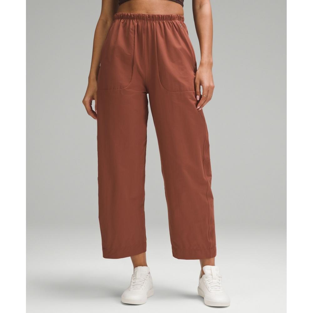 

Lululemon Легкие укороченные брюки средней посадки Barrel Leg, старинная медь 2