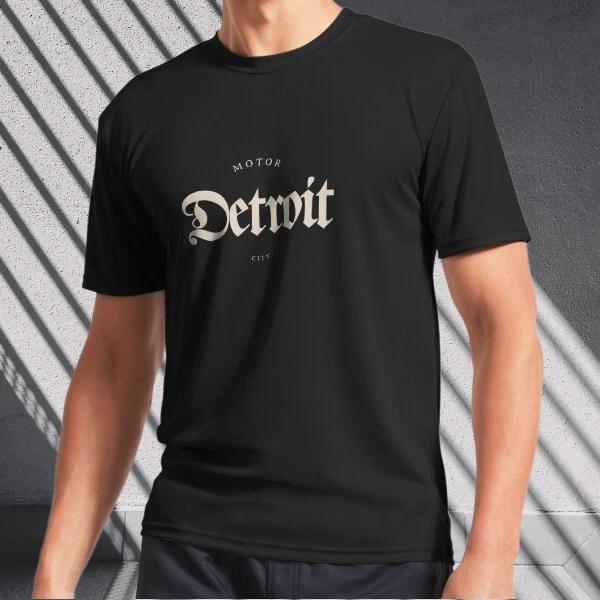 Men s and Women s T-shirts Detroit Motor City XL