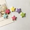 6pcs Colorful Star-Shaped Refrigerator Magnets – Vibrant ABS Material, Perfect for Kitchen Decor, Po Display