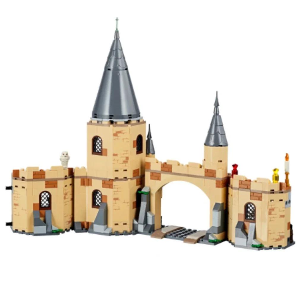 Hogwartser Peitschende Weide Zauberwelt Baustein-Set Magisches Konstruktionsmodell mit Auto Kinderspielzeug Weihnachtsgeschenk