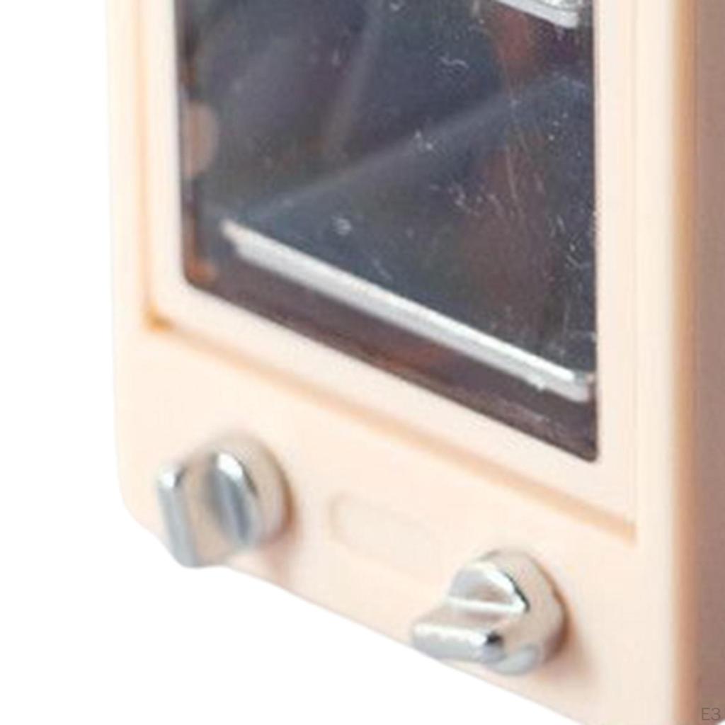 1/6 1/12 Mini Microwave Oven Kitchen Manchine for Dollhouse Decoration Accessories