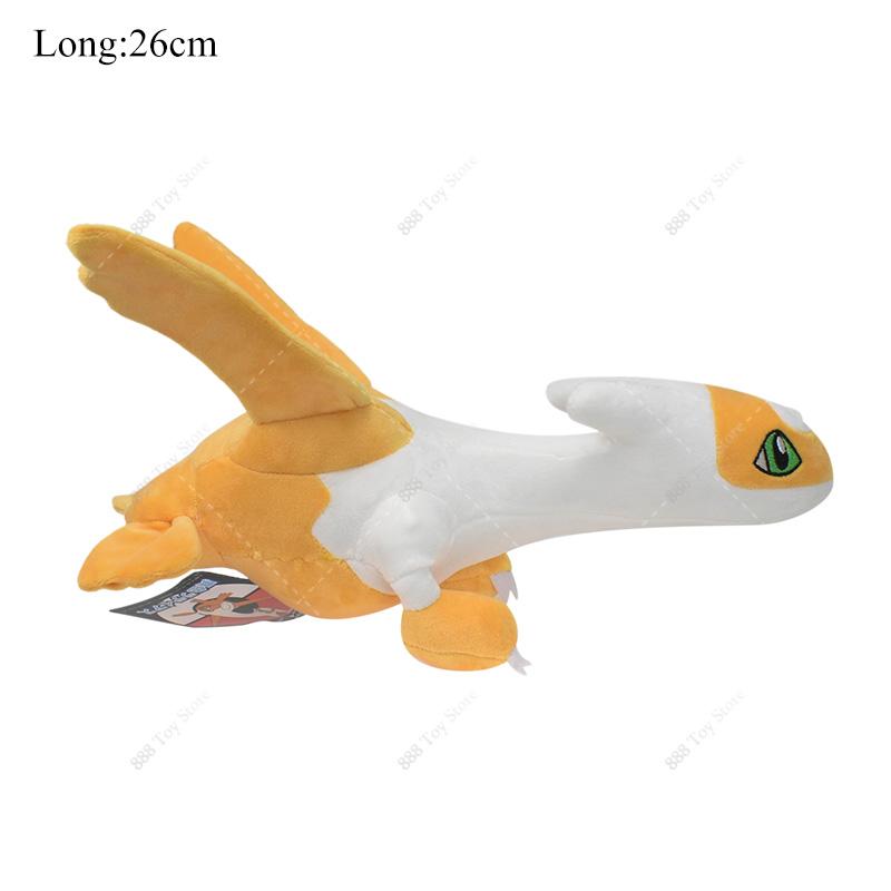 Anime Plush Toys Cartoon Plushie Charizard Steelix Galarian Ponyta Latios Hisuian Zorua Seviper Stuffed Collection Dolls
