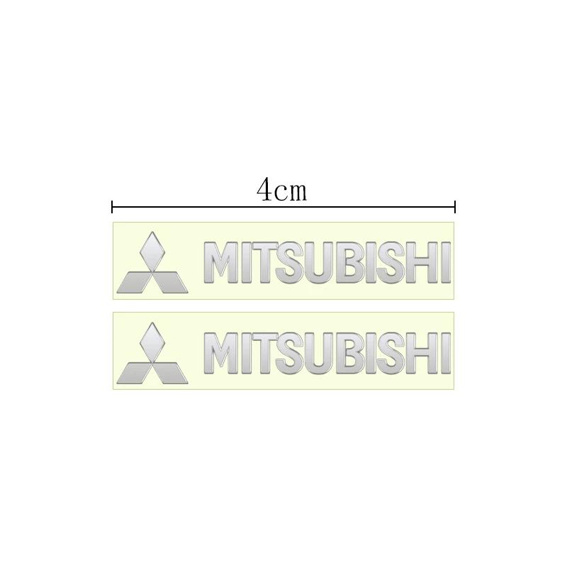 Metalen embleem Auto Decor Stickers Auto Ruitenwisser Stickers Voor Mitsubishi ASX LANCER OUTLANDER PAJERO Ralliart Auto Accessoires