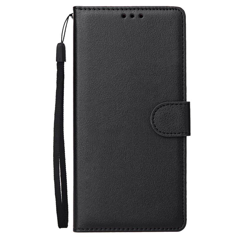 for Samsung Galaxy J4 Plus Leather Case on for Samsung J4 J6 Plus 2018 Cover Classic Style Flip Wallet Phone Cases Women Men