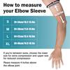 1Pcs Golfers Elbow Brace Compression Sleeve Support Joint Pain Relief Tendonitis Tennis Elbow Braces Unisex Adult