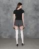 Maegolenseoul Adore Me Slim Fit T-Shirt Black
