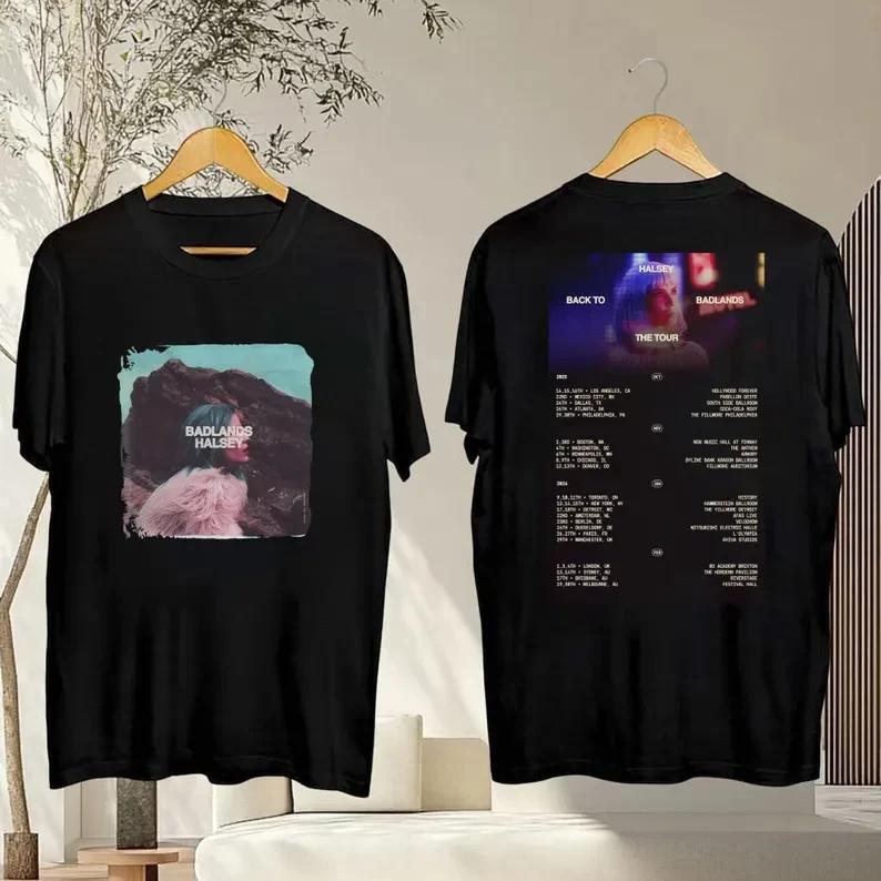 Tour 2026 Halsey Back To Badlands Shirt Halsey Concert T-Shirt Halsey Album S