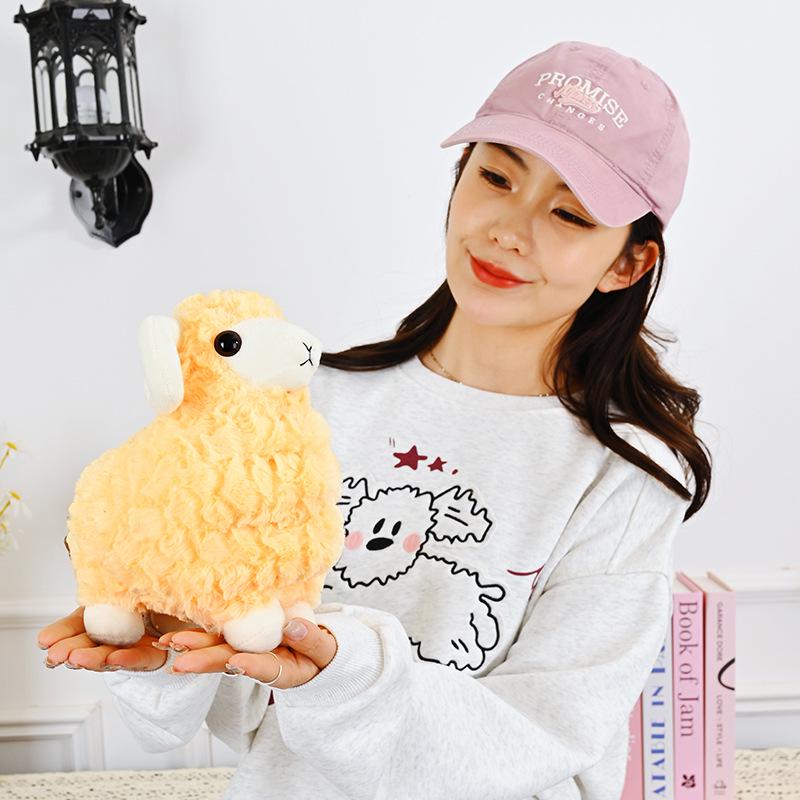 Little Lamb Plush Toy: Claw Machine Doll, Goat Pillow, Toss Gift