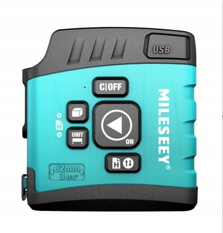 LASER RANGE METER PHONE APP 40m BT LCD MEASURING MEASUREMENT 5m USB MEASUREMENT FUNCTIONS