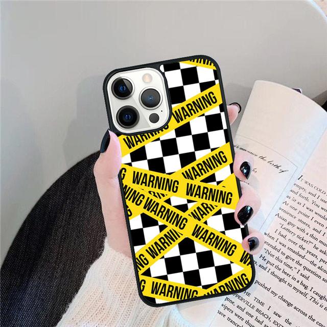Checkerboard Checked Checke Soft Phone Case Cover For iPhone 17 Air 15 16 Pro Max 14 13 12 11 Pro Max Plus