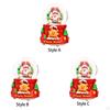 Christmas Snow Globe Music Box Lights Led Musical Gift Santa Claus Interior Lighted for