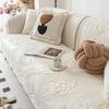 Pure Color Sofa Cover Cotton Four Seasons Universal Sofa Towel Non-slip L Shaped Corner Couch Cover for Living Room Funda Sofá