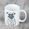Pug - cup with a dog, personalized cup with a print, a classic gift for everyone from the Art-Dog brand