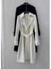 Autumn 2025 Women's Triacetate Blend Trench Coat