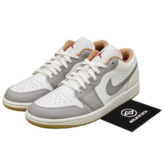 Air Jordan 1 Low 'Sail/College Grey' 553558-169 Men's Size