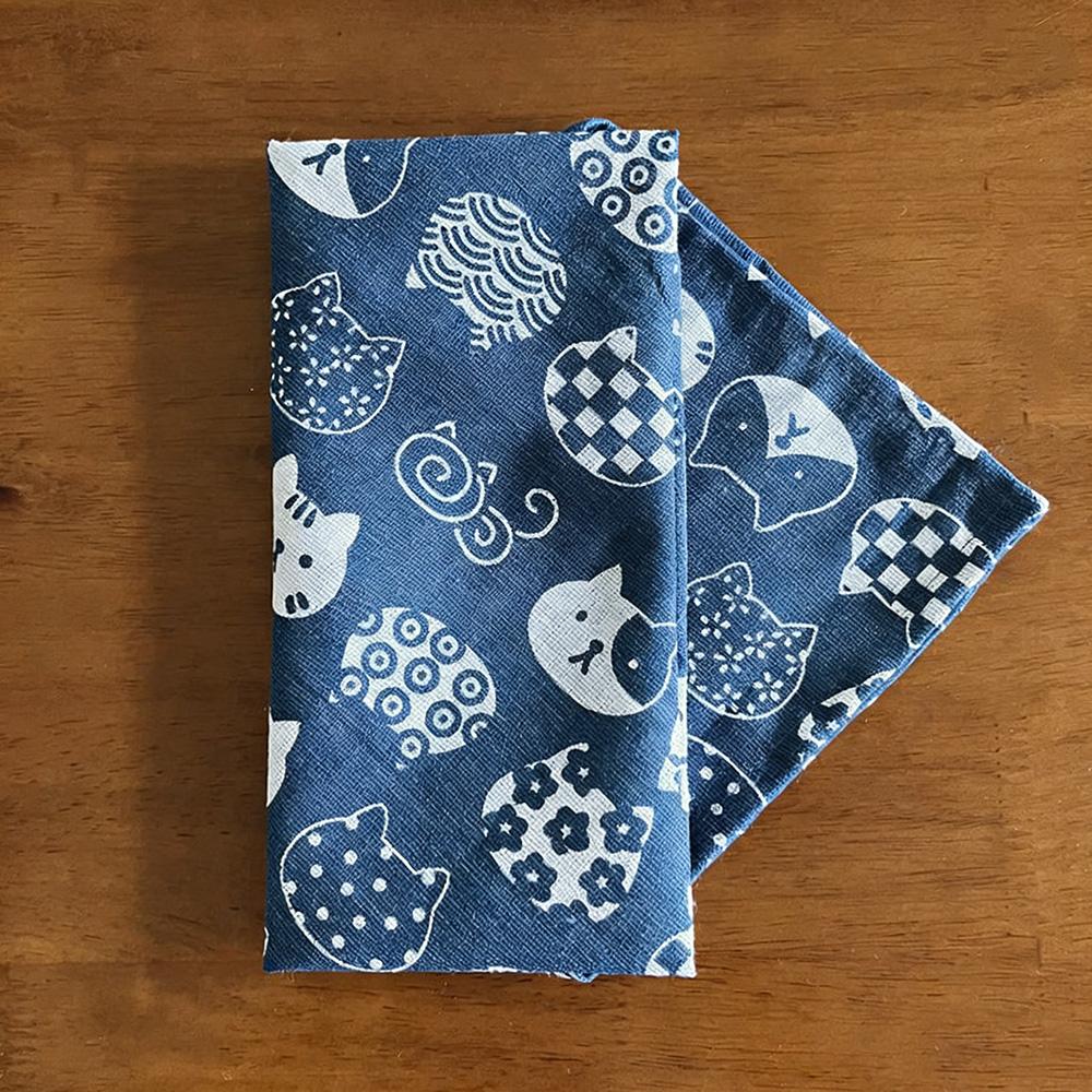 Hand Towel Multiple Sizes Japanese Handkerchief Furoshiki Bento Wrapping Cloth New Year Wedding Festival Gift Package Kerchief