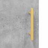Highboard Concrete Grey 69.5 x 34 x 180 cm Particleboard