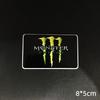 Car modification car sticker, ghost claw monster devil MONSTER metal label aluminum alloy nameplate personalized decorative sticker
