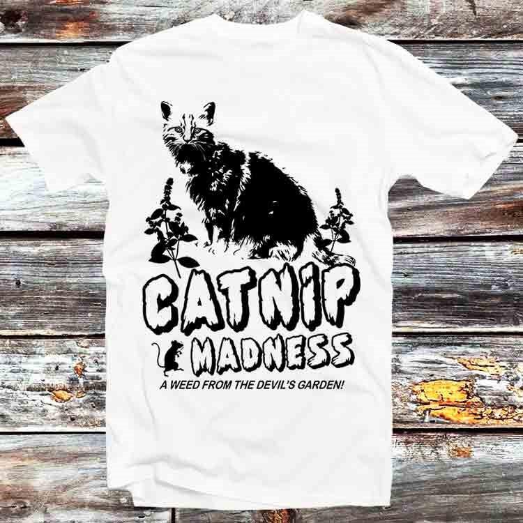 Catnip Madness Cat Pet Lover Public Enemy Limited Edition T Shirt B1194