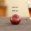 Zisha Tea Pet: Miniature Maitreya Buddha handcrafted by Liu Fengjun; a delightful, portable Zhong Kui piece for tea lovers.