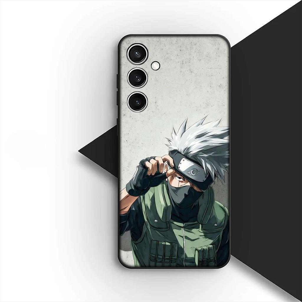 Comics Narutos Kakashi Hatake Phone Cover for Samsung Galaxy S25 Edge S26 S24 FE Ultra Plus A08 A18 S25+ S23+ A56 5G Case