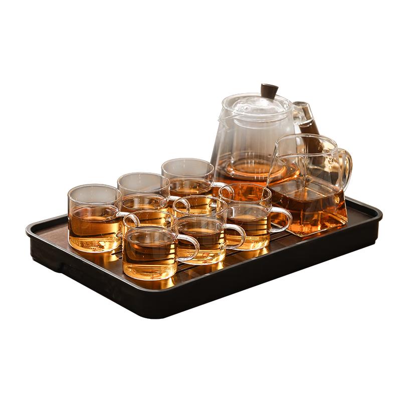 Jiwu Senlin 8-Piece Glass Gongfu Tea Set