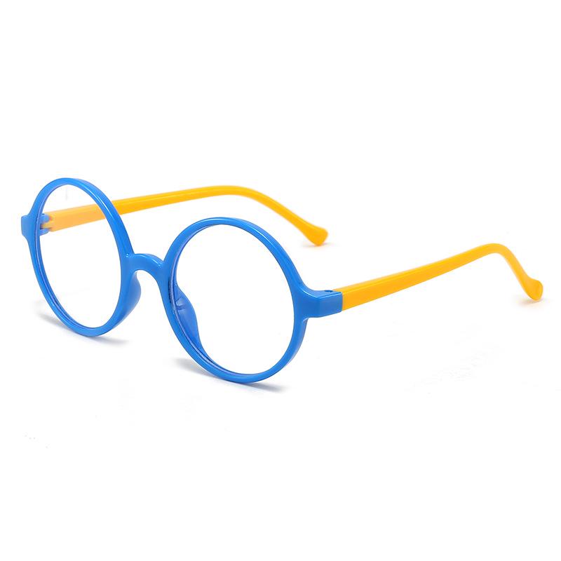 Korean Style Children's Anti-Blue Light Glasses - Silicone Kids Eye Protection for Online Classes