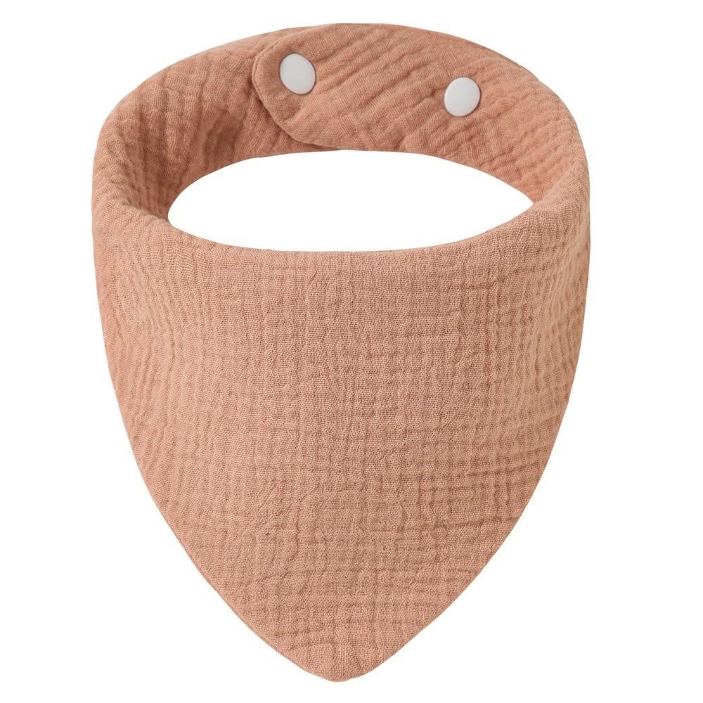 

Soft Baby Burp Cloth Triangle Shape Drool Bandana Bib Newborn Feeding Saliva Towel All Seasons Style E