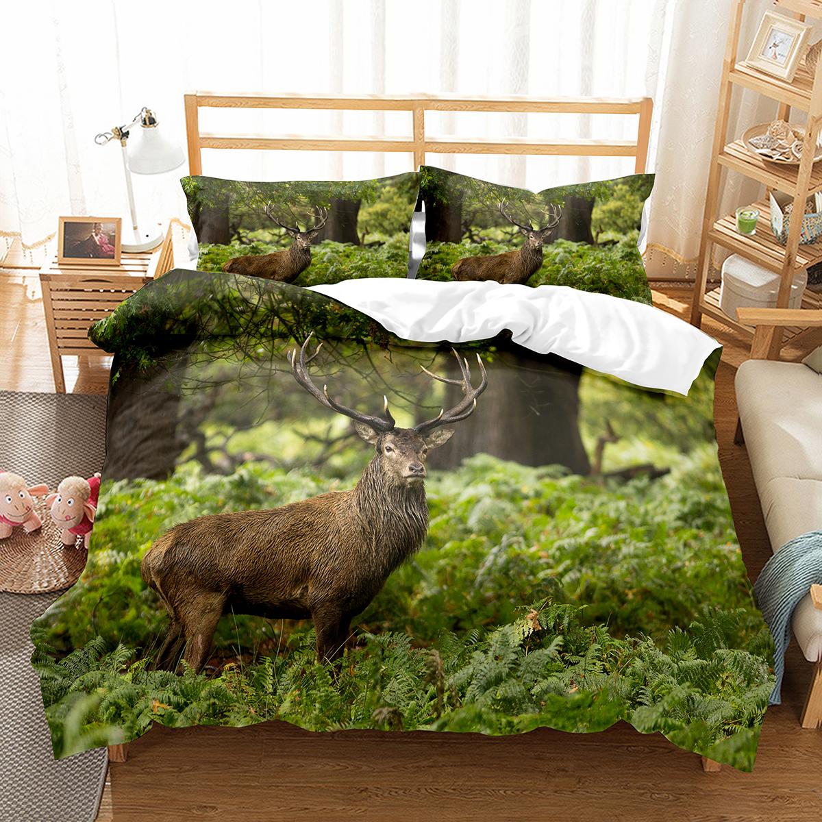 Wildlife Elk King Queen segas pārvalks