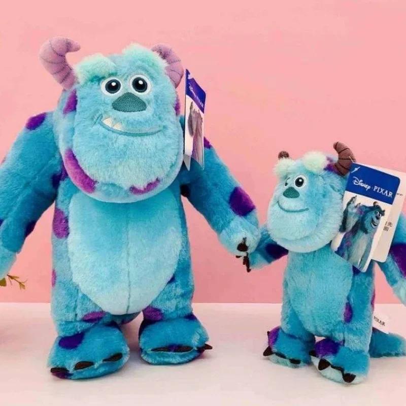 23-30cm Peluche Mostro Blu Carino Morbido Cartone Animato Animale di Peluche Bambola Regalo di Compleanno Per Bambini Ragazzi e Ragazze