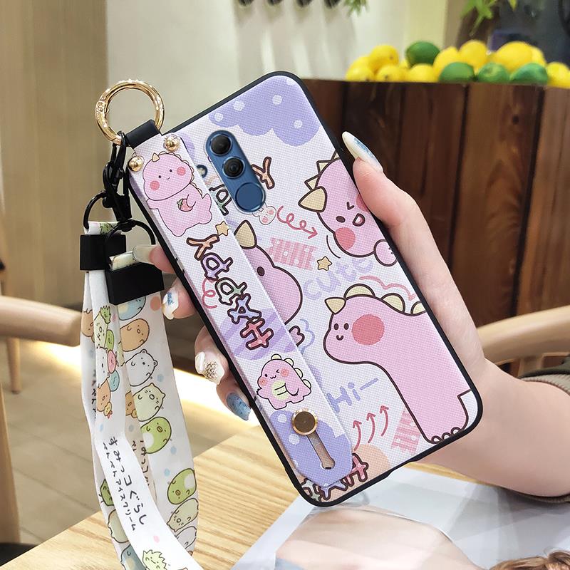 Protective Ring Phone Case For Huawei Mate 20 Lite Dirt-resistant Phone Holder Fashion Design Soft case Back Cover Cute