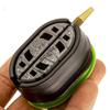 3+1 Set European Style Zinc Alloy Feeder Cage for Carp Fishing Bait Dispenser with Easy Setup Sturdy Design Saves Bait