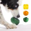 Dog Slow Feeder Ball Interactive Silicone Dog Chew Toy Treat Dispenser Ball DIY Dog Food Ball Mold for Dogs Teething Mental Stimulation