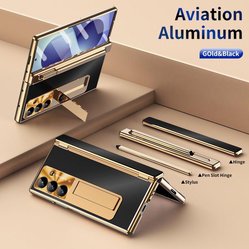 Aluminum Dual Hinge Full Cover Case