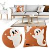 Halloween Embroidered Cushion Cover Soft Embroidered Decorative Pillow Cover Couch Cushion Cover for Living Room Sofa