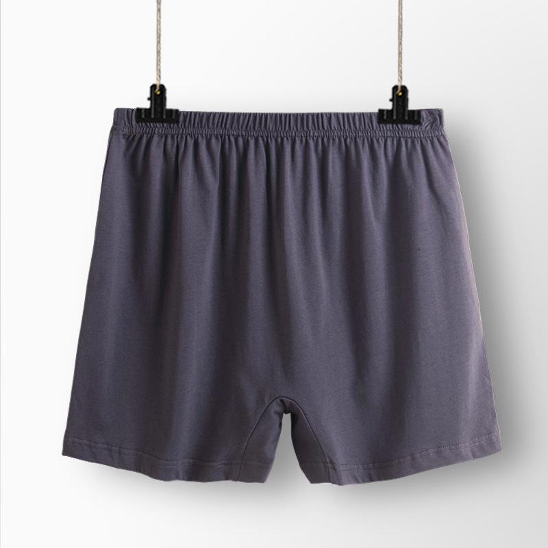 Men's All-Cotton Plus-Size Boxer Briefs for Middle-Aged and Elderly