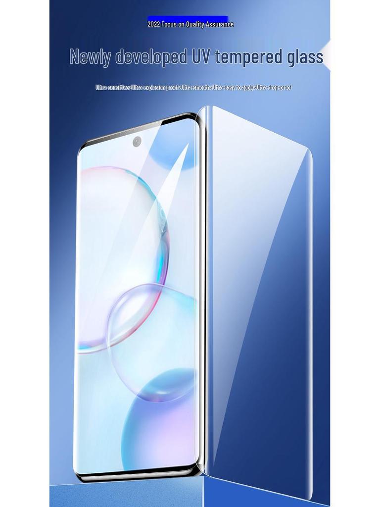 Honor 50 Pro Anti-Peep UV Curved Tempered Hydrogel Screen Protector