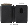 Suport de card magnetic puternic Business Sle pentru Magsafe pentru iPhone 17 Pro Max Samsung S26Ultra Portofel din fibră de carbon piele Saffiano